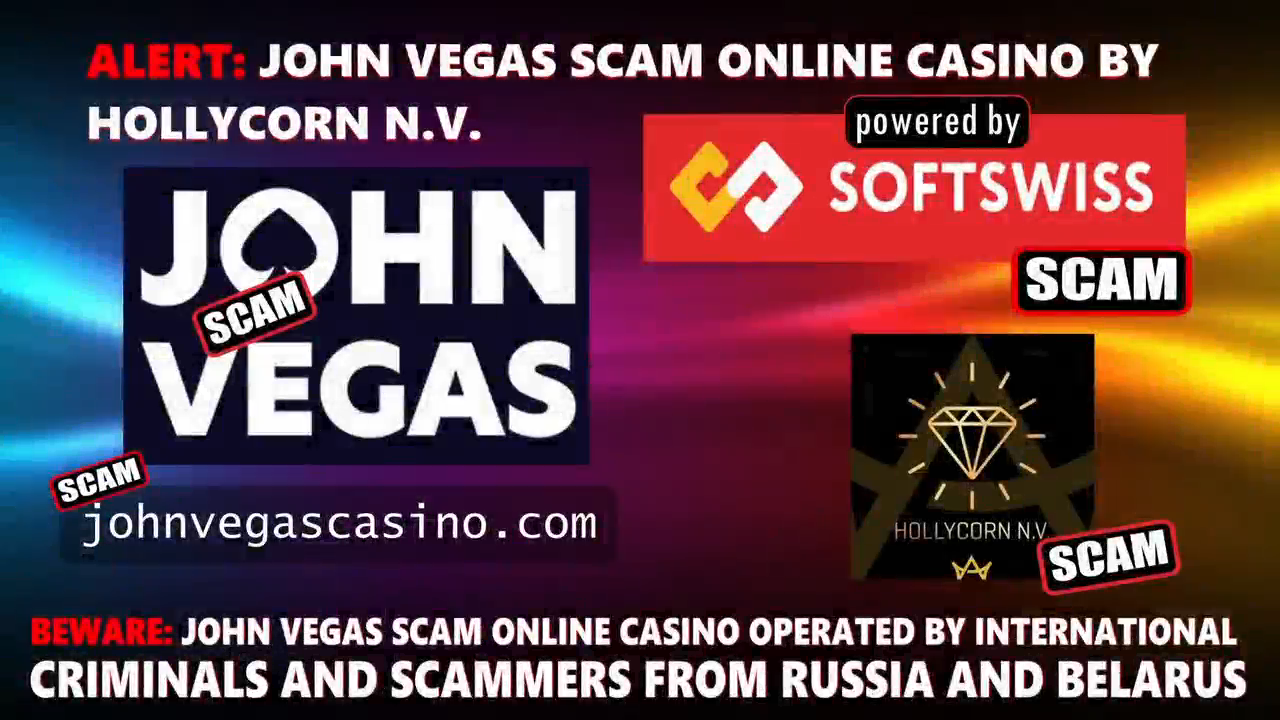 Johnvegas - softswiss scam - Casino by Softswiss